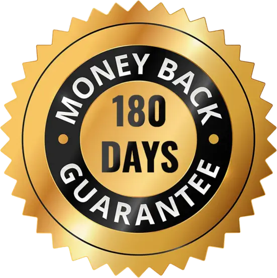 CitrusBurn™ 180-Day Money Back Guarantee Badge